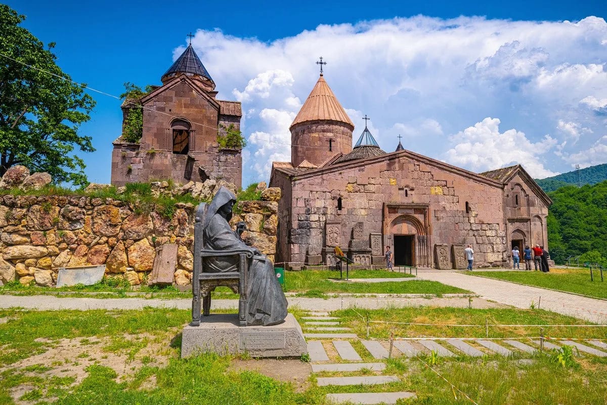 Goshavank Statue