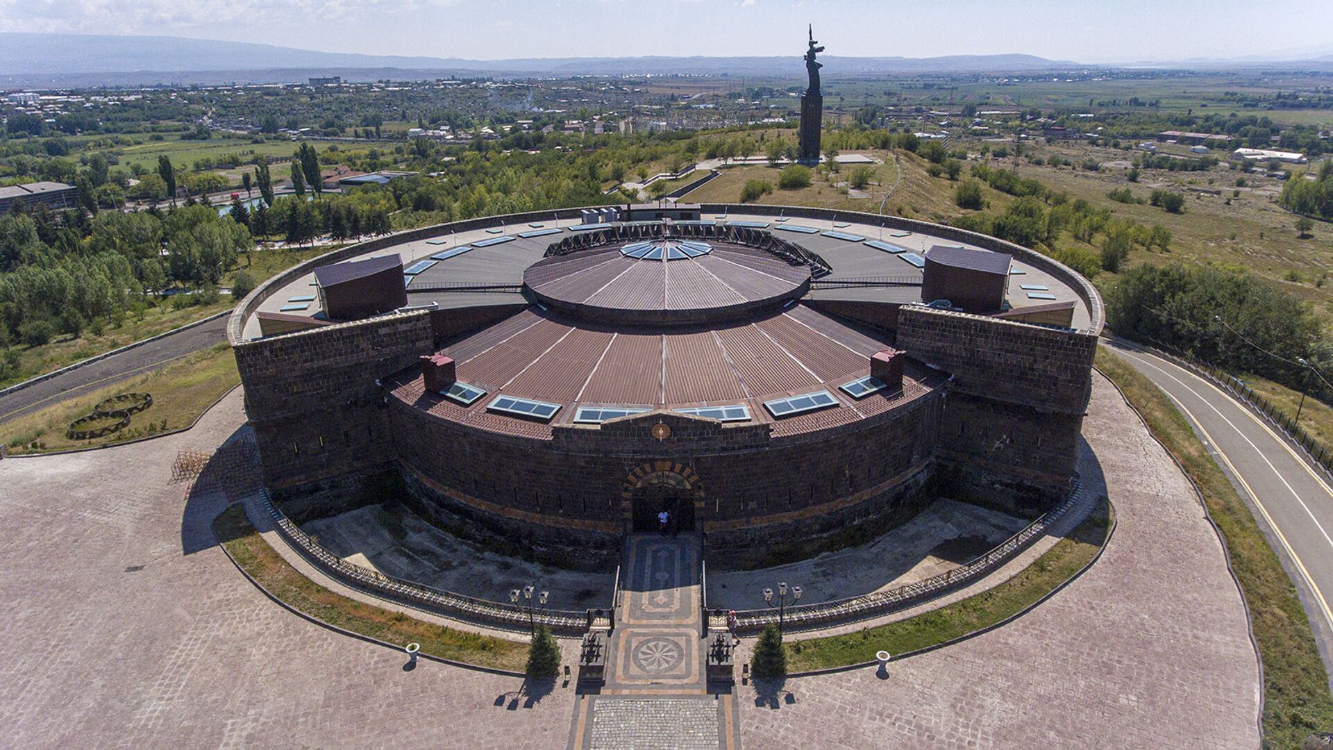 Sev Berd Fortress Aerial