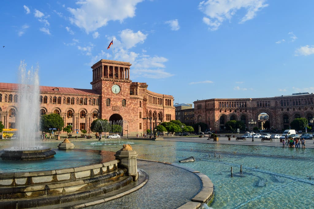 Republic Square Fountain